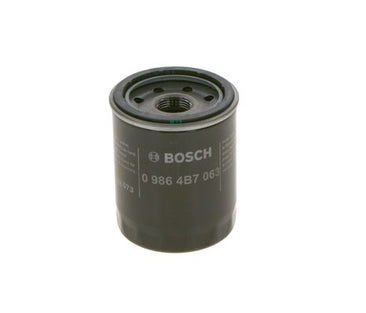 BOSCH 0 986 4B7 063 Yağ Filtresi | Eşdeğer: MANN W 610/3 | Honda / Fiat