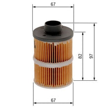BOSCH 1 457 070 001 Yakıt Filtresi | Eşdeğer: MANN PU 723 x | Fiat / Opel