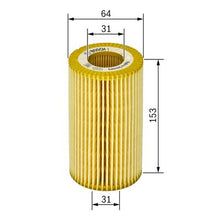 BOSCH 1 457 429 252 Yağ Filtresi | Eşdeğer: MANN HU 721/4 x | BMW