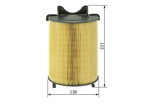 BOSCH 1 987 429 405 Hava Filtresi | Eşdeğer: MANN C 14 130 | VW / Seat