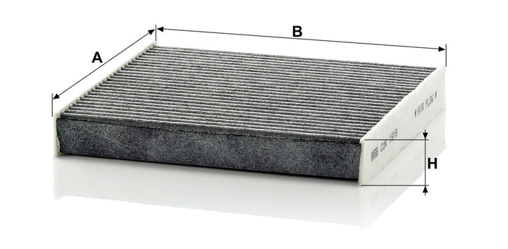 MANN-FILTER CUK 1919 Kabin Hava Filtresi | Toyota, Jaguar, Subaru