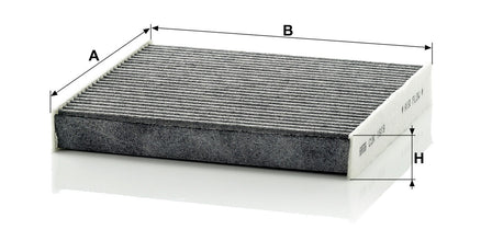 MANN-FILTER CUK 1919 Kabin Hava Filtresi | Toyota, Jaguar, Subaru