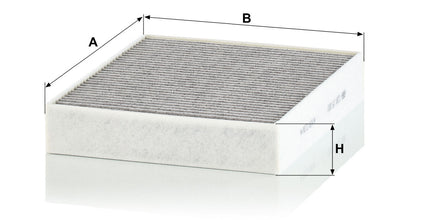MANN-FILTER CUK 25 001 Kabin Hava Filtresi | BMW 1