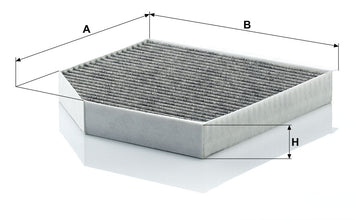 MANN-FILTER CUK 2641 Kabin Hava Filtresi | Audi A6, Bentley Mulsanne