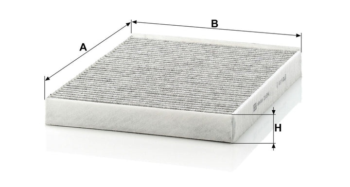MANN-FILTER CUK 2842 Kabin Hava Filtresi | VW Amarok, Audi Q7