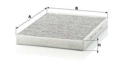 MANN-FILTER CUK 2842 Kabin Hava Filtresi | VW Amarok, Audi Q7