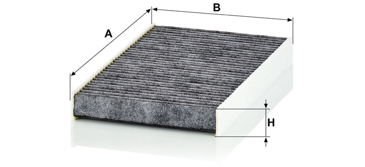 MANN-FILTER CUK 2940 Kabin Hava Filtresi | Citroen C2, Peugeot 1007