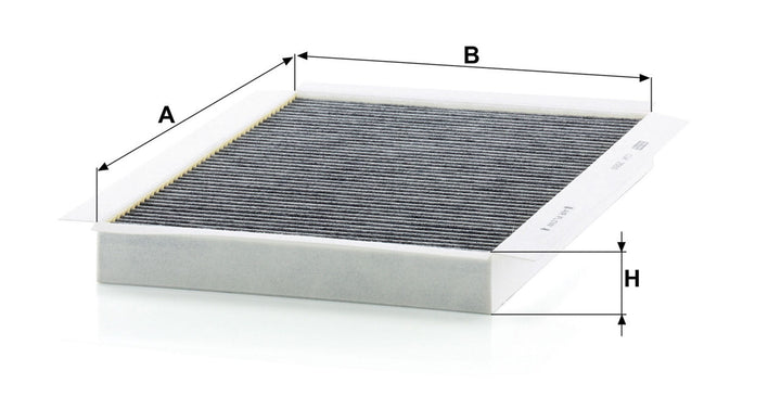 MANN-FILTER CUK 3569 Kabin Hava Filtresi | Mercedes Sprinter II