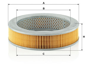 MANN-FILTER C 2339 Hava Filtresi | Nissan Cabstar I, Subaru Justy I