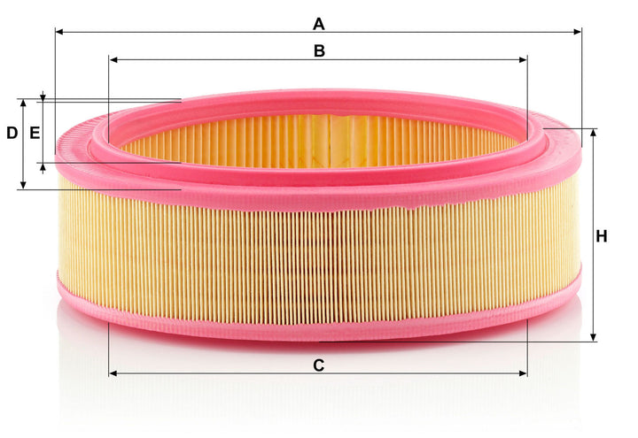 MANN-FILTER C 2672/1 Hava Filtresi | Renault Clio II / Clio