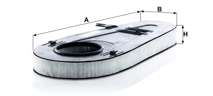 MANN-FILTER C 51 001 Hava Filtresi | BMW 5 GT