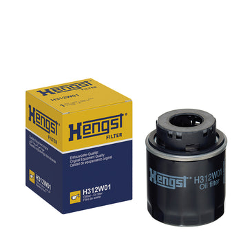 HENGST H312W01 Yağ Filtresi | Eşdeğer: MANN W 712/93 | VW / BYD