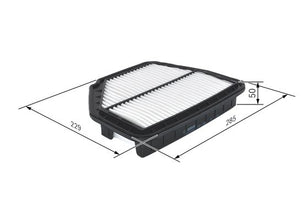 BOSCH F 026 400 203 Hava Filtresi | Eşdeğer: MANN C 29 008 | Chevrolet / Opel