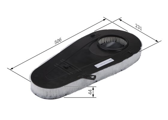BOSCH F 026 400 365 Hava Filtresi | Eşdeğer: MANN C 51 001 | BMW