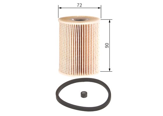 BOSCH F 026 402 093 Yakıt Filtresi | Eşdeğer: MANN PU 8013 z | Opel / Saab