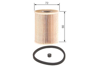 BOSCH F 026 402 093 Yakıt Filtresi | Eşdeğer: MANN PU 8013 z | Opel / Saab