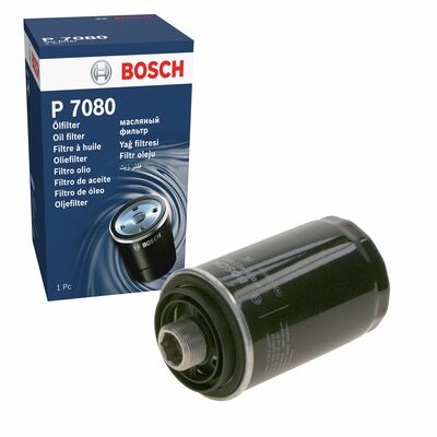 BOSCH F 026 407 080 Yağ Filtresi | Eşdeğer: MANN W 719/45 | VW / Audi
