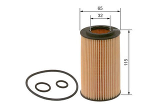 BOSCH F 026 407 112 Yağ Filtresi | Eşdeğer: MANN HU 7010 z | Mercedes-Benz / Infiniti