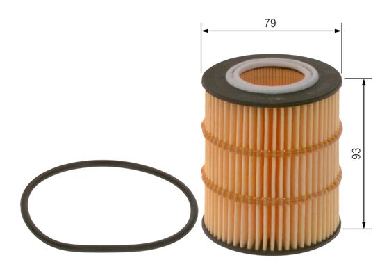 BOSCH F 026 407 155 Yağ Filtresi | Eşdeğer: MANN HU 826 x | Jaguar / Citroen