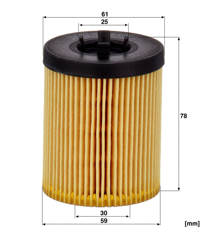 MANN-FILTER HU 611/1 x Yağ Filtresi | Opel Astra G / Astra