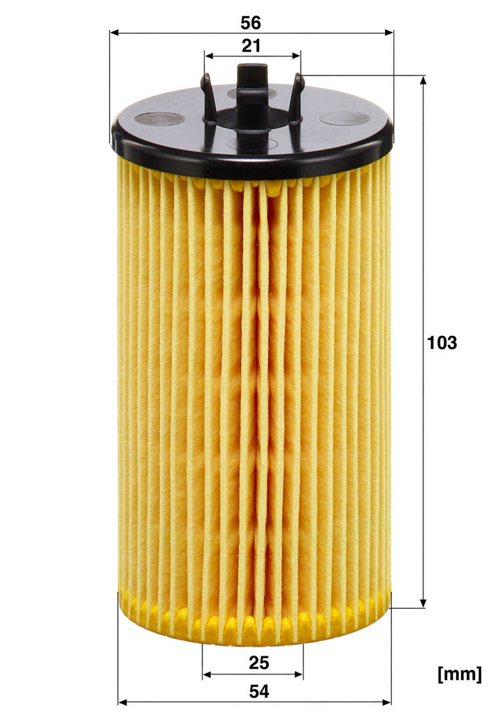 MANN-FILTER HU 612/2 x Yağ Filtresi | Opel Adam, Vauxhall Adam