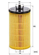 MANN-FILTER HU 612/2 x Yağ Filtresi | Opel Adam, Vauxhall Adam