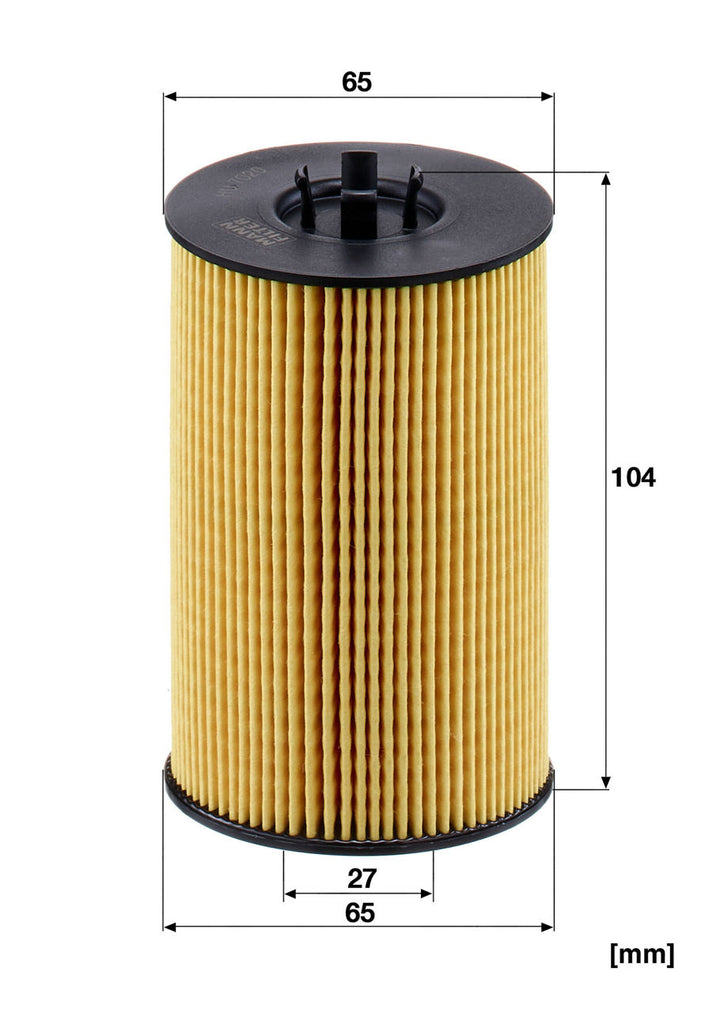 MANN-FILTER HU 7020 Z Yağ Filtresi | VW Arteon, Audi A1, Skoda Kamiq