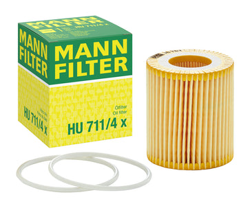 MANN-FILTER HU 711/4 X Yağ Filtresi | Opel Astra H / Astra