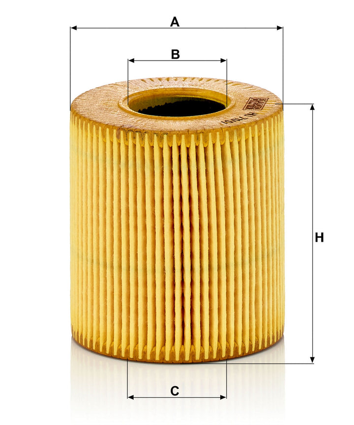 MANN-FILTER HU 711/51 x Yağ Filtresi | Citroen Berlingo I
