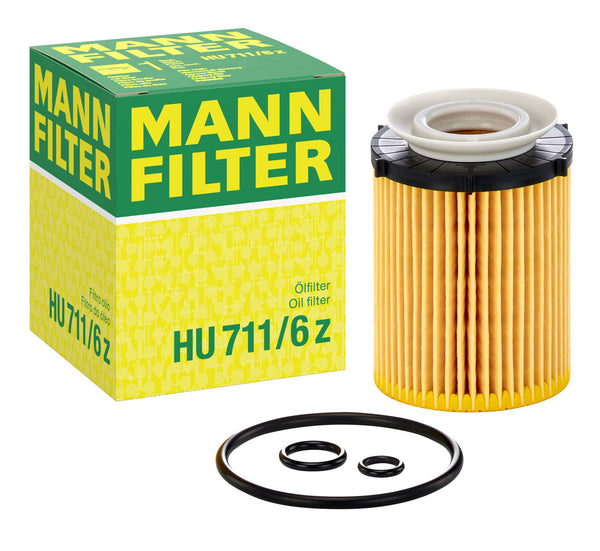 MANN-FILTER HU 711/6 z Yağ Filtresi | Mercedes A-Klasse