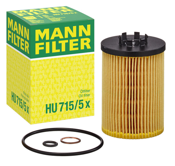 MANN-FILTER HU 715/5 X Yağ Filtresi | BMW 5, Morgan Aero 8