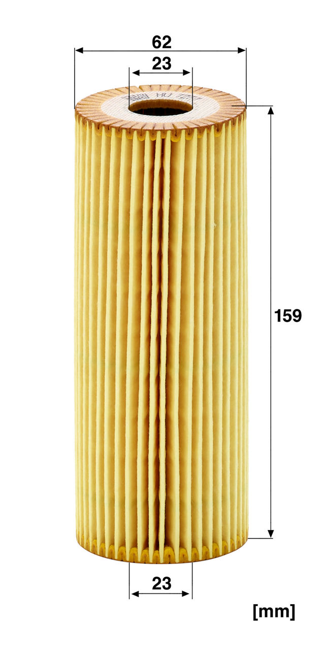 MANN-FILTER HU 727/1 X Yağ Filtresi | Mercedes C-Klasse