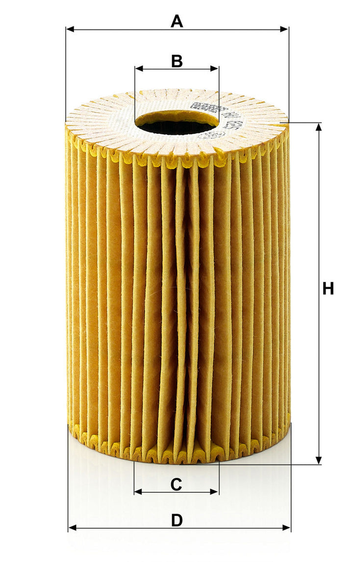 MANN-FILTER HU 825 x Yağ Filtresi | Nissan, Renault, Opel