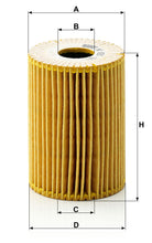 MANN-FILTER HU 825 x Yağ Filtresi | Nissan, Renault, Opel