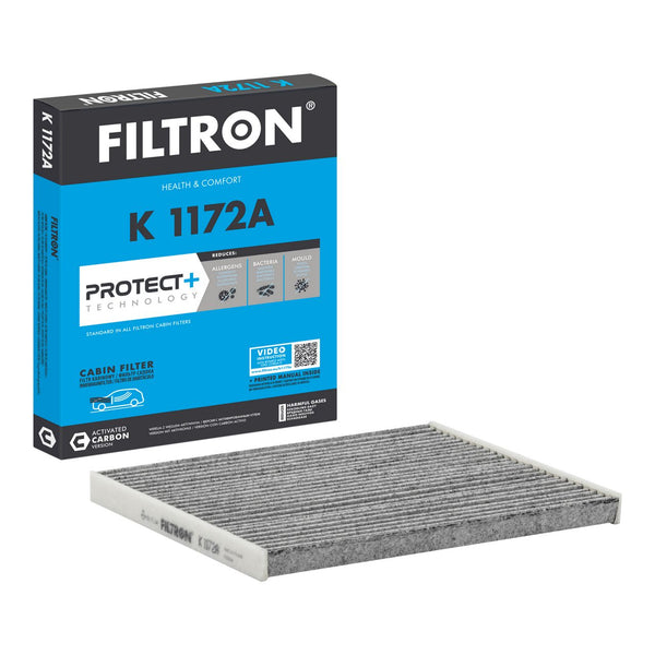 FILTRON K 1172A FİLTRE A.STOK (KABİN-Alfa Romeo Mito; Fiat Fiorino 2, Punto 3 (Grande Punto)/Evo, Qubo, Siena; Opel Adam, Corsa)