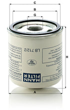 MANN-FILTER LB 712/2 Yağ Filtresi