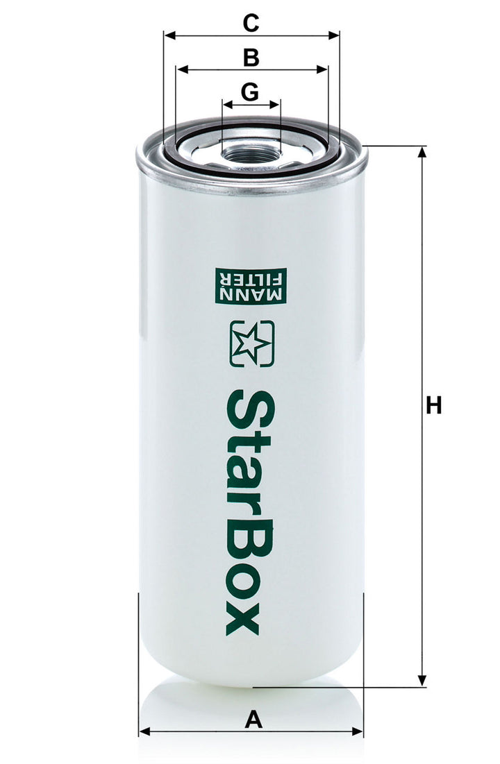 MANN-FILTER LB 962/20 Yağ Filtresi