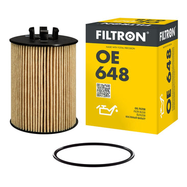 FILTRON OE 648 Yağ Filtresi | Eşdeğer: MANN HU 712/8 x | OPEL
