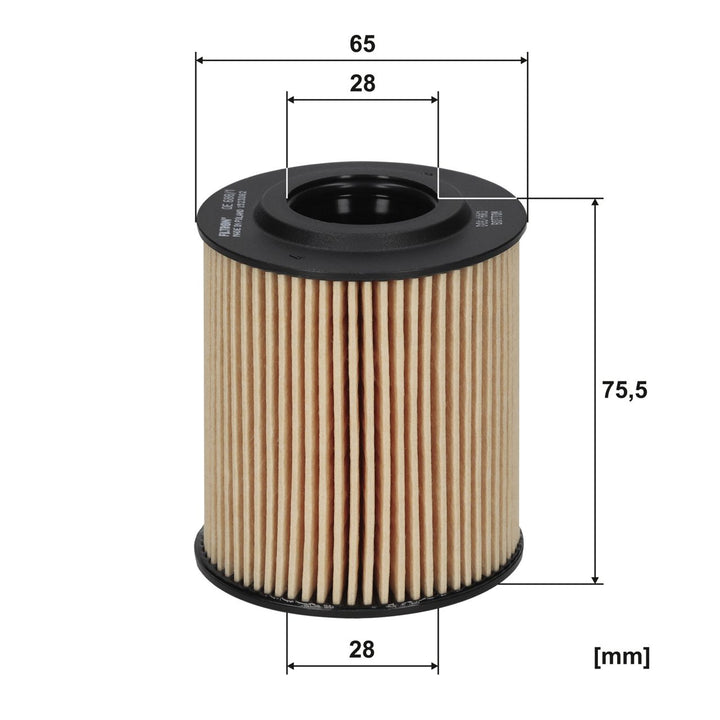 FILTRON OE 688/1 Yağ Filtresi | Eşdeğer: MANN HU 7017 z | SKODA / SEAT