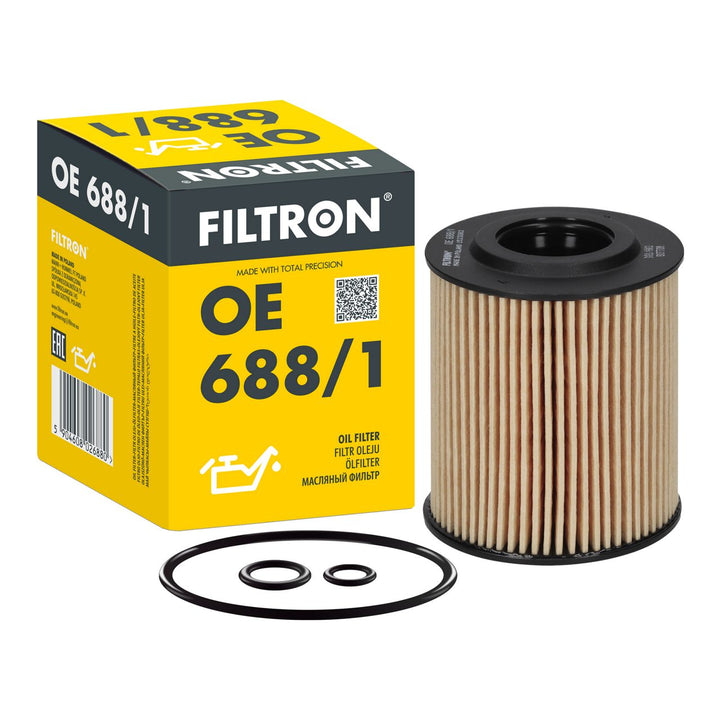 FILTRON OE 688/1 Yağ Filtresi | Eşdeğer: MANN HU 7017 z | SKODA / SEAT