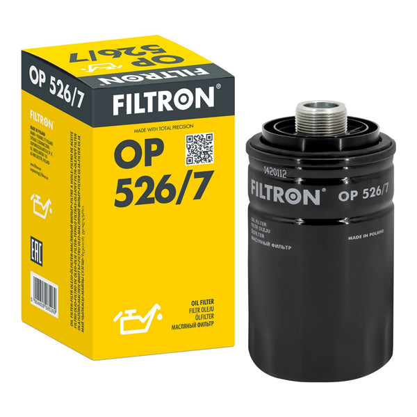 FILTRON OP 526/7 Yağ Fi̇ltresi̇ | Eşdeğer: MANN W 719/45 | VW / AUDI