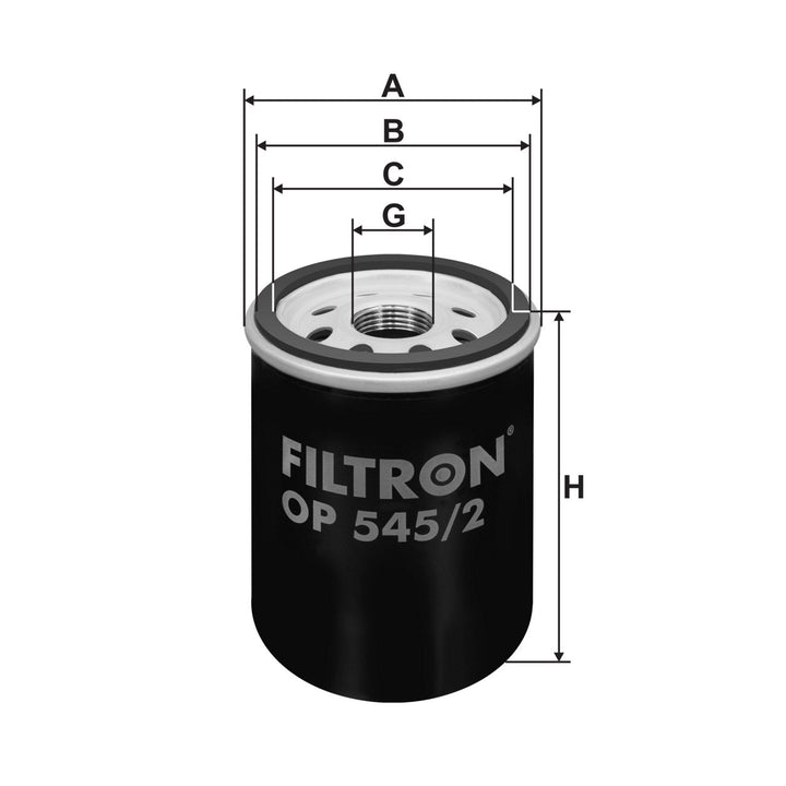 FILTRON OP 545/2 FİLTRE (YAĞ-Fiat 500 2, Albea, Brava, Bravo, Bravo 2, Doblo I/2, Fiorino 2, Idea, Linea, Marea, Palio, P)