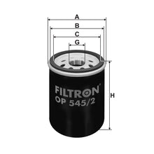 FILTRON OP 545/2 FİLTRE (YAĞ-Fiat 500 2, Albea, Brava, Bravo, Bravo 2, Doblo I/2, Fiorino 2, Idea, Linea, Marea, Palio, P)