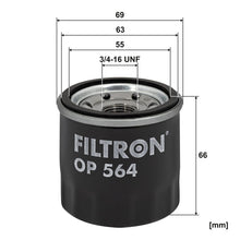 FILTRON OP 564 Yağ Fi̇ltresi̇ | Eşdeğer: MANN W 67/2 | DAIHATSU