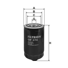 FILTRON OP 574 Yağ Filtresi | Eşdeğer: MANN W 950/4 | VW / VOLVO CARS