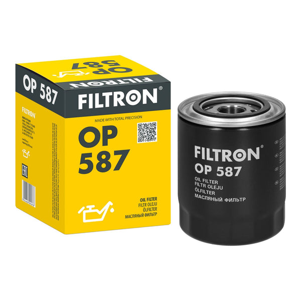 FILTRON OP 587 Yağ Fi̇ltresi̇ | Eşdeğer: MANN WP 928/81 | MITSUBISHI