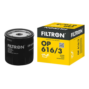 FILTRON OP 616/3 FİLTRE (YAĞ-Audi A3 (8V); Seat Leon 3, Mii; Skoda Citigo, Octavia 3, Volkswagen Golf 52, Jetta 4, Polo 5)