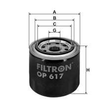 FILTRON OP 617 Yağ Fi̇ltresi̇ | Eşdeğer: MANN W 811/80 | KIA MOTORS