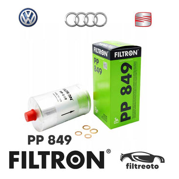 FILTRON PP 849 Yakıt Filtresi | Eşdeğer: MANN WK 834/1 | AUDI / VW