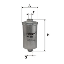 FILTRON PP 833 Yakıt Filtresi | Eşdeğer: MANN WK 618 | FIAT / FORD